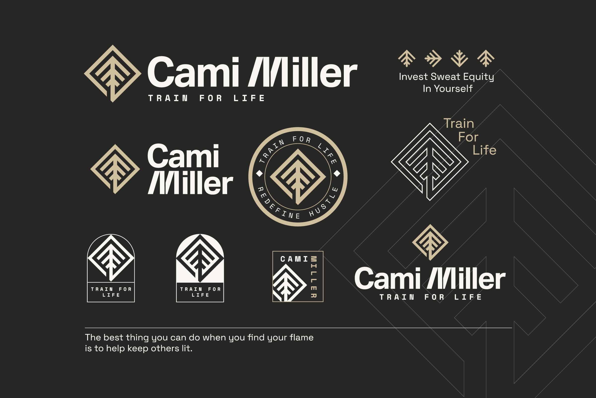 cami milller branding and design specimen