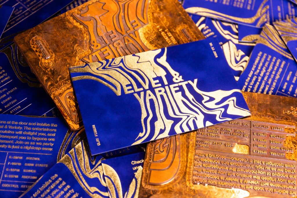 paslay foundation gala invitation velvet and variety 2024