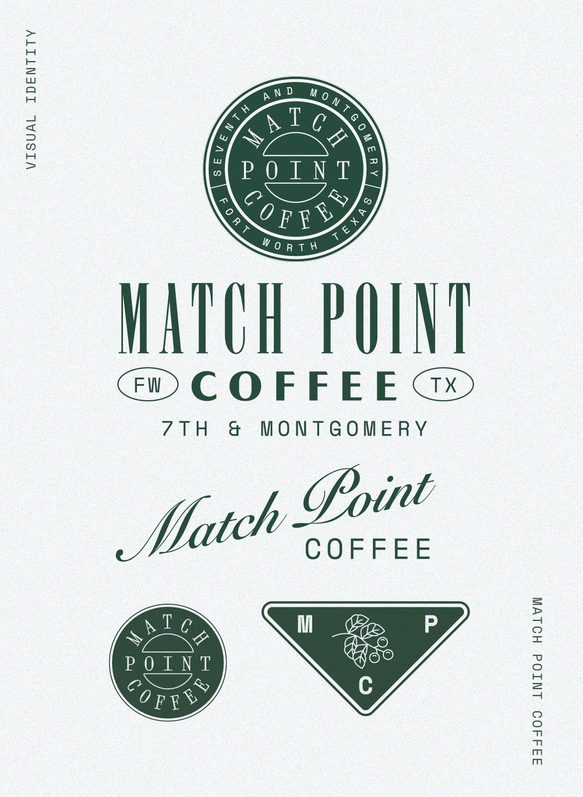 match point coffee brand logos