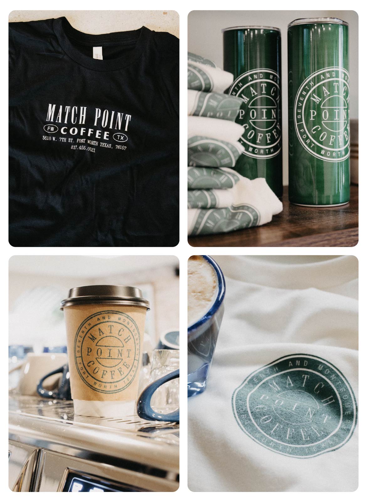 match point coffee merchandise