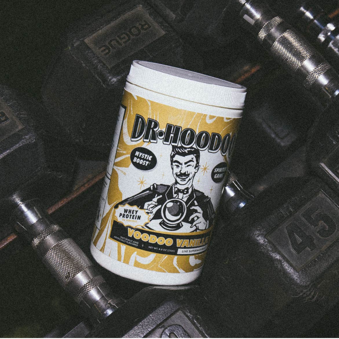 photo of packaging for dr hoodoo