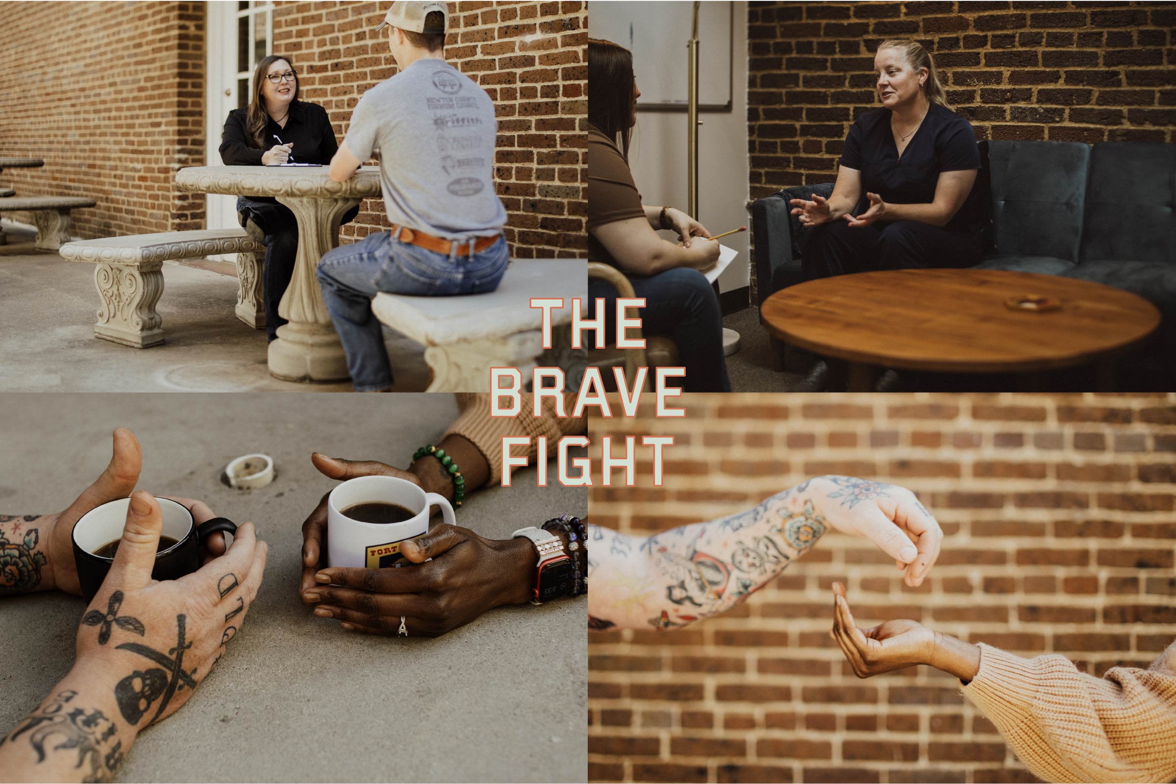 the brave fight branding and web design and development